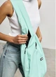Жіноча сумка Sambag HOBO WEAVE м’ятна містка міська для ноутбука водовідштовхувальна 62277 - зображення 8