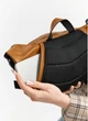 Большая женская поясная сумка бананка из натуральной кожи городская Sambag DynamicDart, рыжая 60510 - изображение 6