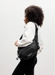 Женская сумка бананка через плечо Sambag Flex Pro черная вместительная городская с карманами 62268 - изображение 4