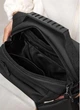 Женская сумка бананка через плечо Sambag Flex Pro черная вместительная городская с карманами 62268 - изображение 6