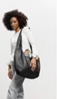 Женская сумка Sambag HOBO WEAVE черная 54x35x8 см эко-кожа для ноутбука 15.6 дюймов Sambag 55169 - изображение 10