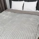 Плед Шарпей Серый 150x200 см с искусственной овчинкой - изображение 6