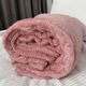 Плед Шарпей Рожевий 200x220 см зі штучною овчинкою - зображення 8