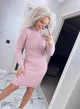 Жіноча вʼязана сукня CHERRY, колір Пудра світла розмір One Size - изображение 5