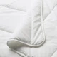 Ковдра для ліжечка, біла, 110x125 см IKEA LEN 600.285.10 - изображение 2