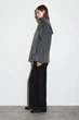Пальто жіноче коротке COS double-faced wool scarf short jacket 1293753002 XXS Сірий - зображення 3