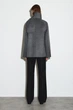 Пальто жіноче коротке COS double-faced wool scarf short jacket 1293753002 XXS Сірий - зображення 7