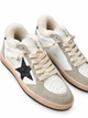 Зимние женские кеды Golden Goose из натуральной кожи и замши на шерстяном меху с меховой стелькой размер 37 - изображение 4