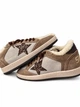 Зимові жіночі кеди Golden Goose бежеві з натуральної шкіри та замші на вовняному хутрі ручного пошиву розмір 41 - зображення 1