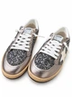 Жіночі кеди Golden Goose темно-сріблясті з натуральної шкіри у повному пакуванні розмір 36 - зображення 4