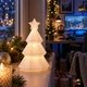 Ночник «Ёлка со звездой» с LED-модулем, новогодний светильник, 14 см, цвет мятный, 3D-печать - изображение 3