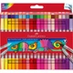 Фломастери Faber-Castell двосторонні Double-ended Fibre tip, 40 кольорів (32421) - зображення 1