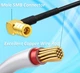 Автомобильная DAB/DAB+ антенна Bohaner с SMB штекером, 3 м кабель, на лобовое стекло - изображение 3