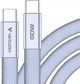 Kabel Verbatim USB Type-C - Type-C M/M 60W 1.2 m Purple (023942302759) - obraz 2