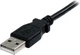 Kabel StarTech USB Type A - Type A M/F 1.83 m Black (USBEXTAA6BK) - obraz 2