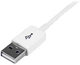 Kabel StarTech USB Type A - Type A M/F 1 m White (USBEXTPAA1MW) - obraz 2