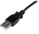 Kabel StarTech USB Type A - Mini-USB B Up Angled M/M 1 m Black (USBAMB1MU) - obraz 3