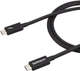 Kabel StarTech Thunderbolt 3 USB Type-C - Type-C M/M 1 m Black (TBLT3MM1M) - obraz 3