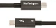 Kabel StarTech Thunderbolt 4 USB Type-C - Type-C M/M 0.5 m Black (TBLT4MM50CM) - obraz 3