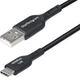 Kabel StarTech USB Type A - Type-C M/M 1 m Black (USB2AC1MNC) - obraz 1