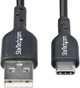 Kabel StarTech USB Type A - Type-C M/M 1 m Black (USB2AC1MNC) - obraz 2