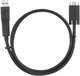 Kabel Targus USB Type-C - Type-C/Type A M/M 1 m Black (ACC1133GLX) - obraz 6