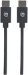 Kabel Manhattan USB Type-C - Type-C M/M 60 W 2 m Black (0766623354875) - obraz 4