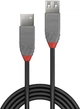Kabel Lindy Anthra USB Type A - Type A M/F 5 m Black (4002888367059) - obraz 2