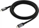 Kabel Equip USB Type-C - Type-C M/M 2 m Black (4015867231067) - obraz 1