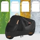 Чохол на скутер мотоцикл захист від дощу Oxford 210d 245x105x125 - зображення 7