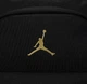Рюкзак Nike Air Jordan Backpack (25 L) черный с золотым логотипом 23 JD2623161GS-001, городской рюкзак Jordan с наклейками, рюкзак для ноутбука унисекс - изображение 4