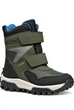 Детские зимние ботинки Geox Himalaya 25 р сапоги чёрный/тёмно-зелёный для мальчика - изображение 2
