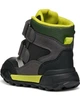 Детские зимние ботинки Geox Trekkyup Amphibiox, сапоги 23р чёрний/салатовый мальчику - изображение 3