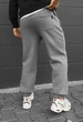 Брюки мужские спортивные стаф серые с логотипом флисовые Staff pul gray logo XL (406271) - изображение 2
