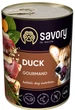 Вологий корм для дорослих собак Savory з качкою 400 г (30471) (4820232630471) - зображення 1