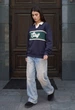 Женский свитшот стаф нулевой оверсайз флисовый с логотипом Staff nul logo oversize fleece XS-S (406123) - изображение 5