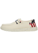 Мокасины Hey Dude Wally Americana Wide Off White (41784-1LB), Размер 47Е (US M14E) стелька 31 см - изображение 1