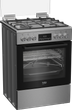 Kuchenka gazowa z piekarnikiem elektrycznym Beko FBMA61330GXDT - obraz 2