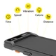 Дорожка беговая для ходьбы Cornix Lexi Walking Pad с функцией вибрации Black (JDT-0851342) - изображение 5