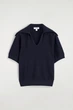 Джемпер із коміром матроса COS Sailor Collar Knitted Top Синій M (1346376002) - изображение 6