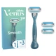 Станок для гоління жіночий (бритва) Gillette Venus з 3 змінними картриджами - изображение 2