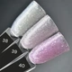 NIKA ZEMLYANIKINA Builder Gel №40 Камуфлюючий гель рожевий з делікатними сяючими частинками, 15 мл - изображение 3