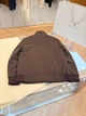 Brunello Cucinelli — мужская коричневая пуховая куртка-бомбер с меховым воротником 2XL - изображение 8