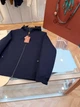 Loro Piana Bomber — мужская синяя пуховая куртка с капюшоном 3XL - изображение 6