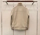 Brunello Cucinelli — мужская бежевая пуховая куртка-бомбер с меховым воротником 2XL - изображение 5