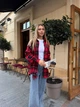 Жіноча сорочка кашемір червоний M - зображення 2