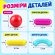 Дитячий магнітний 3D-конструктор із великими кольоровими деталями 42 шт., набір для творчості від 3 років у пластиковому боксі - зображення 6