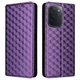 Чехол Deexe Rhombus Book для Xiaomi Poco C95 Pro - Purple - изображение 1
