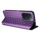 Чехол Deexe Rhombus Book для Xiaomi Poco C95 Pro - Purple - изображение 5