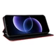 Чохол Deexe Rhombus Book для Xiaomi Poco C95 Pro - Red - зображення 4